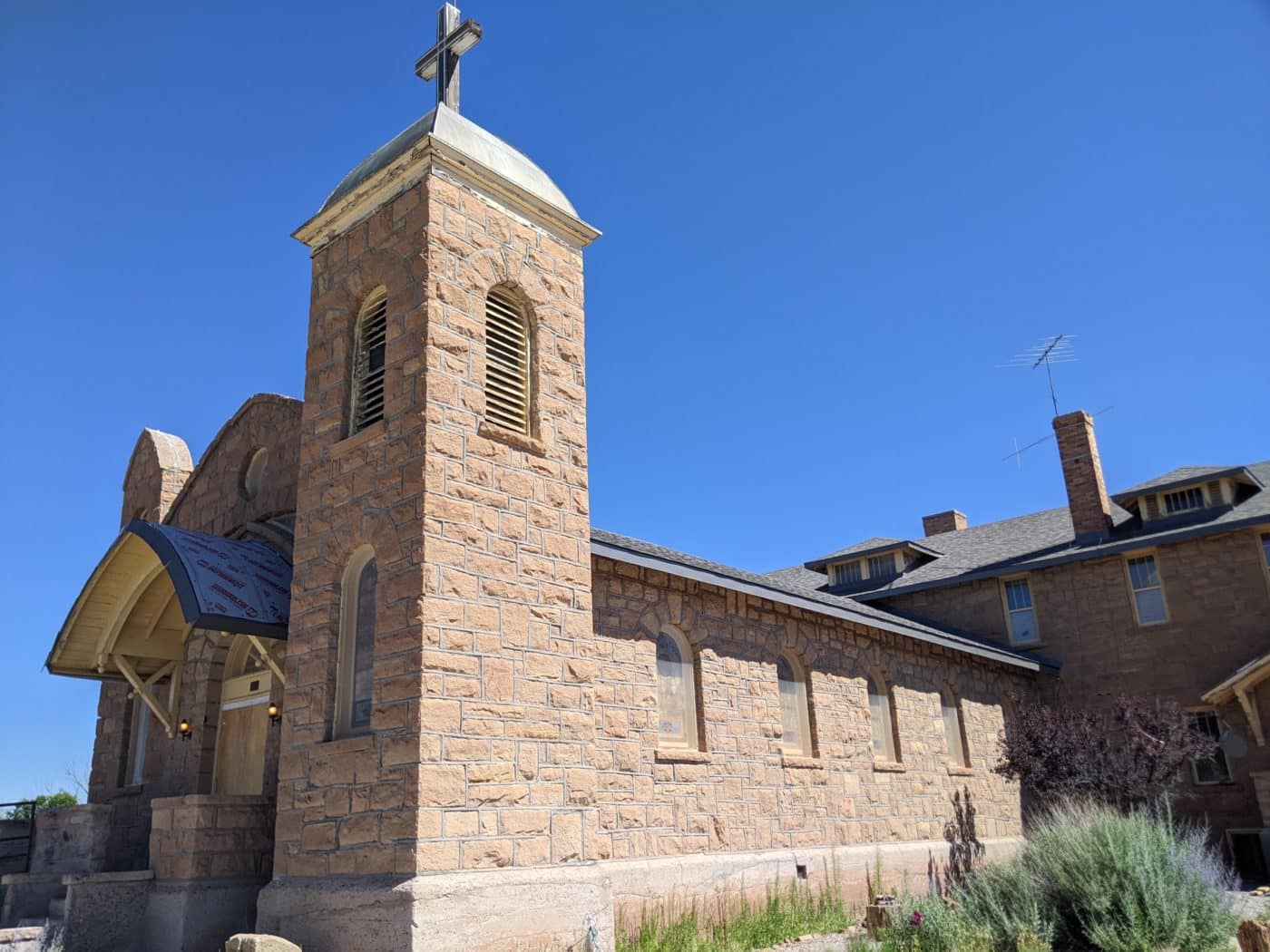 Outside view of Church