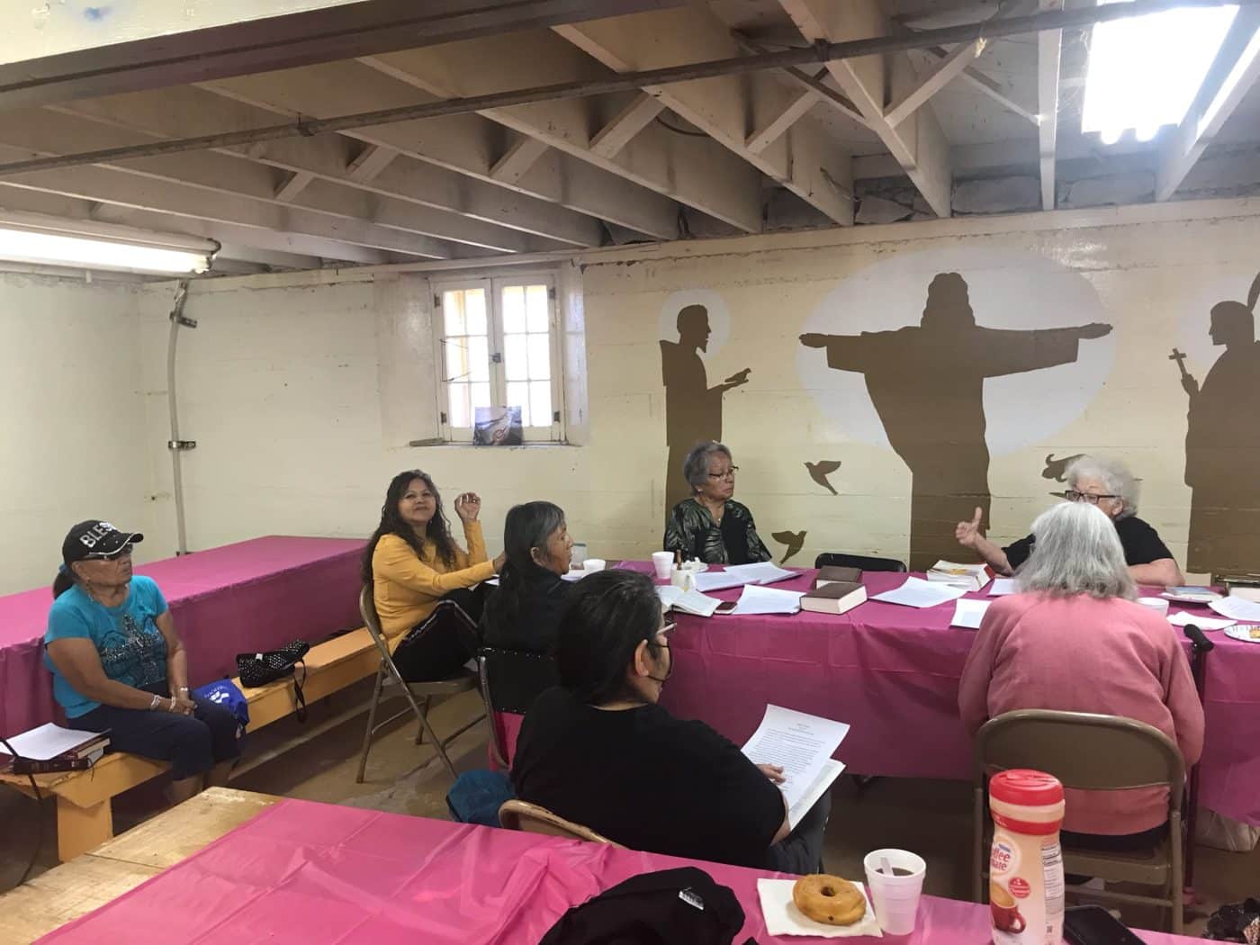 Diocese of Gallup social hall
