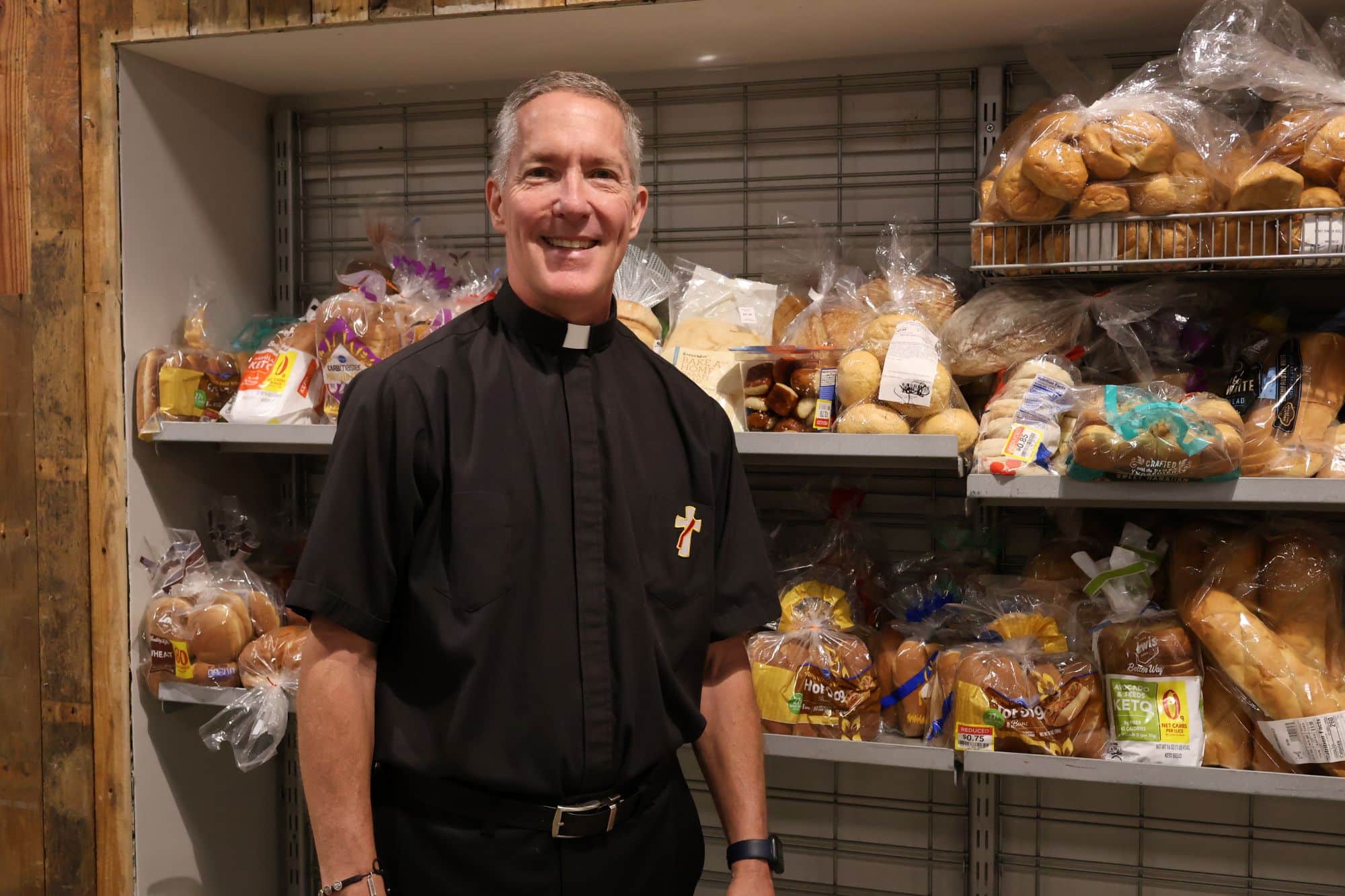 Deacon James Martin at Saint Vincent de Paul Georgia Community Support Center