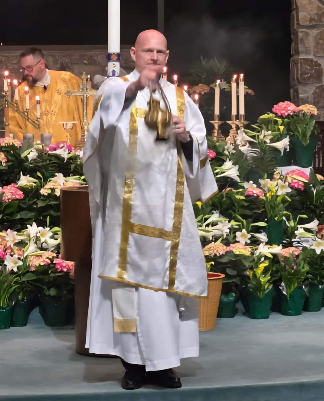 Deacon Michael Martell of All Saints in Dunwoody
