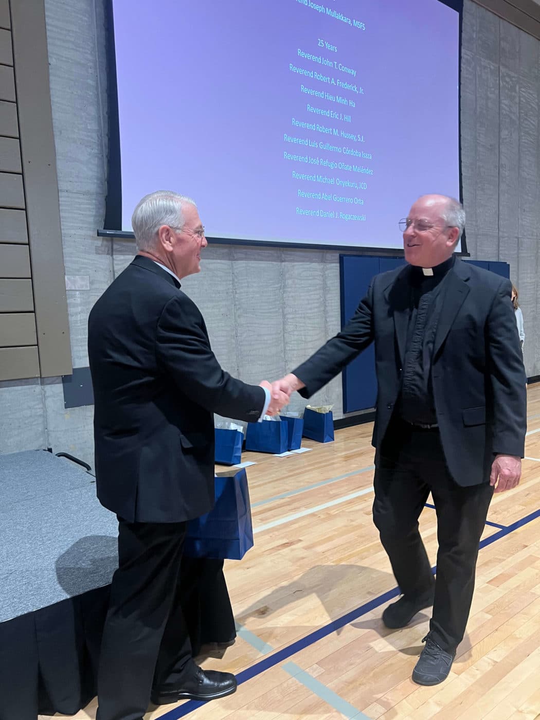 Archbishop Hartmayer with John Thomas Conway