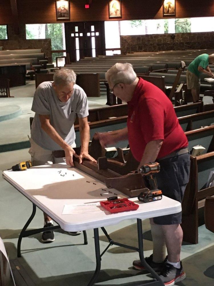 Install Team 5 Leaders Council Brothers Dick Marklein And John Nuzzolo