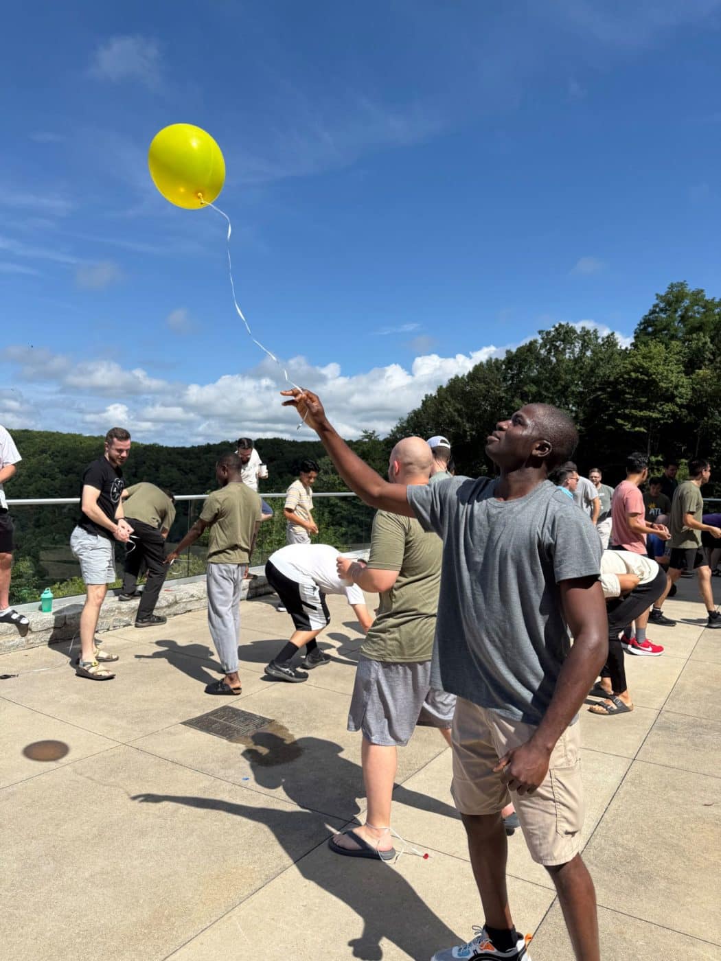 New Seminarians Are Welcomed With Group Games And Ice Breakers