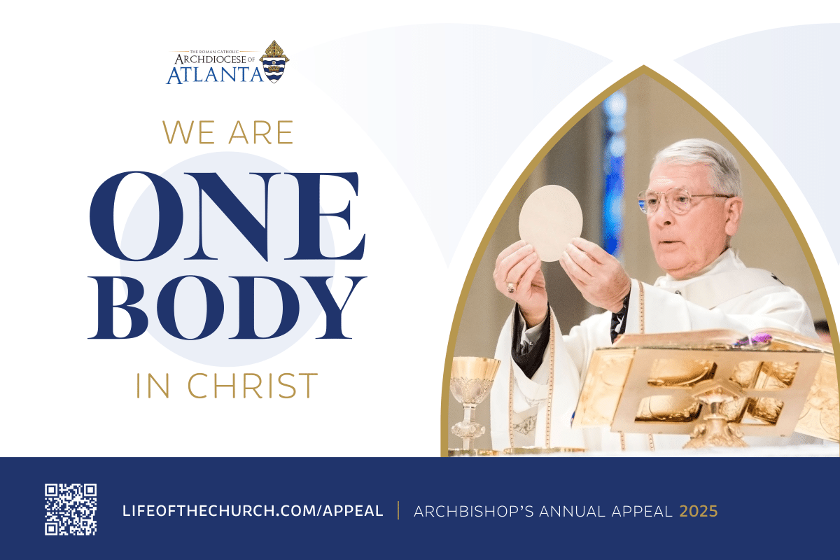 We Are One Body In Christ Archbishops Annual Appeal 2025 Poster