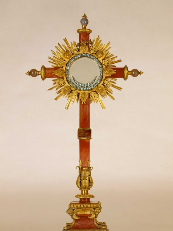 Baroque Monstrance Restored 2
