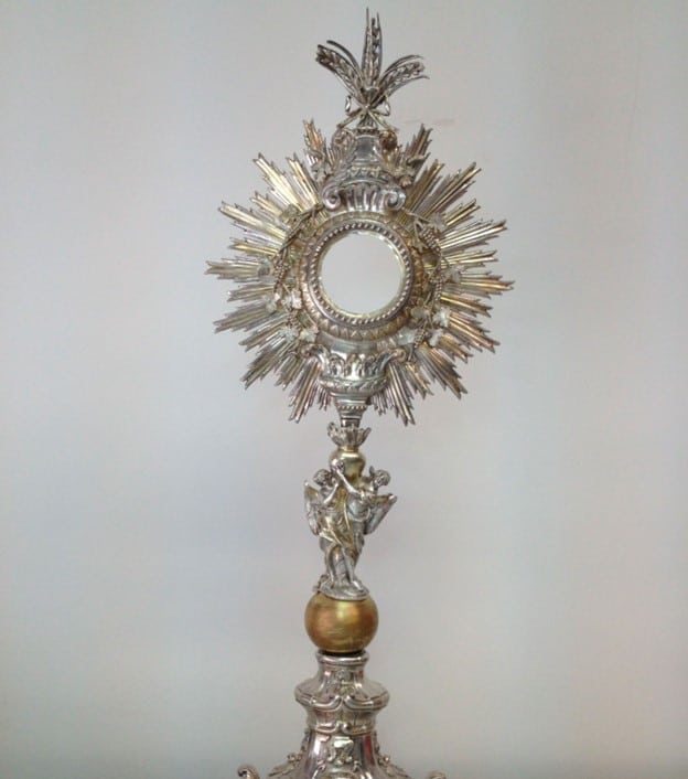 Baroque Monstrance Restored