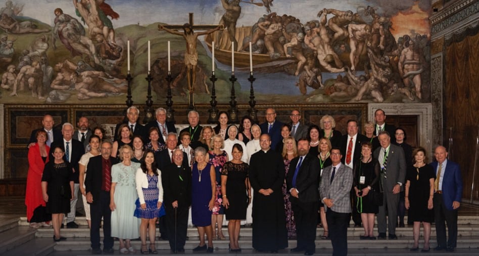 Georgia Chapter And Michigan Chapter Visiting The Sistine Chapel