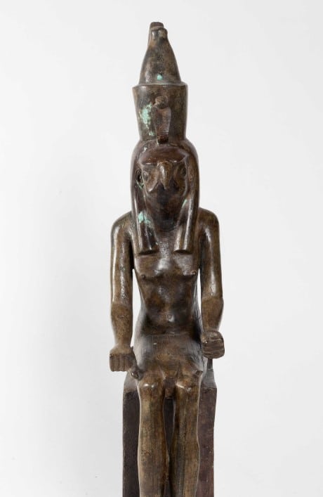 Statue Of Horus Before