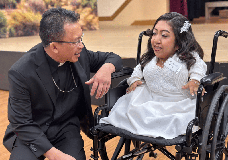 Bishop John N. Tran And Confirmandee