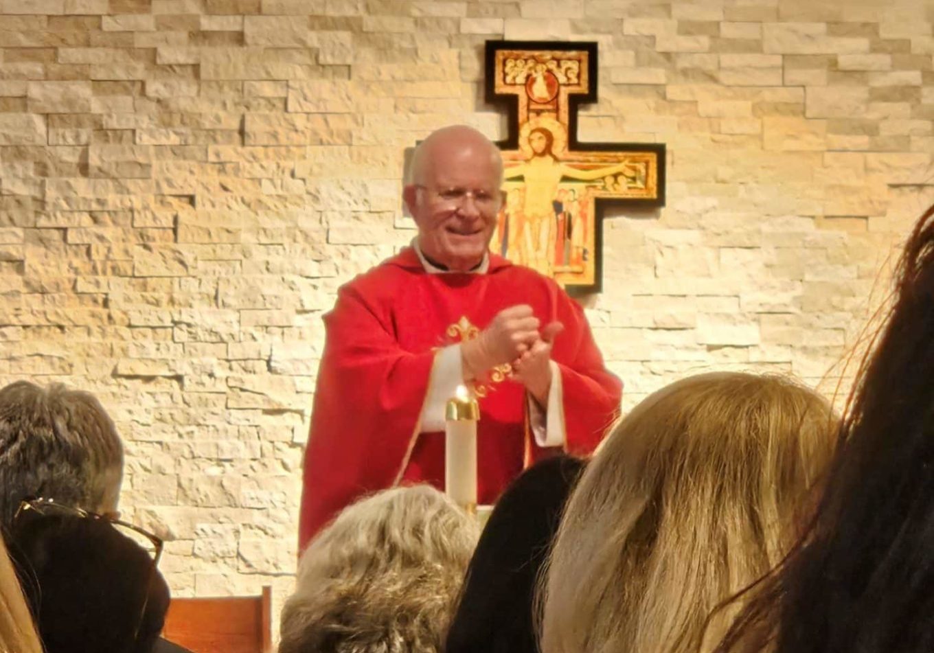 A priest celebrates Catholic Mass in American Sign Language