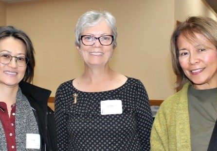 Frances Smit, Donna Brisse, And Another Magnificat Attendee