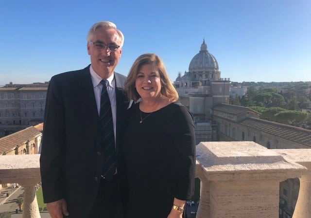 Neil And Carolyn Johnson Visiting Rome